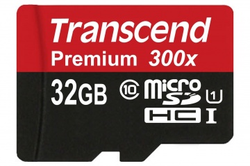 Карта памяти Micro Secure Digital HC/10 32Gb Transcend Premium