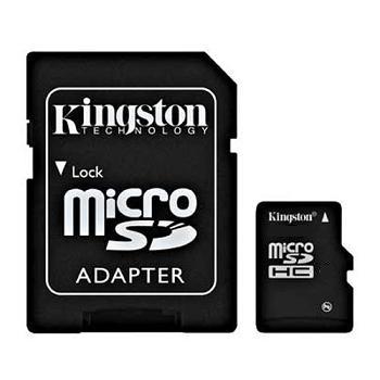Карта памяти Micro Secure Digital HC/4  8Gb Kingston