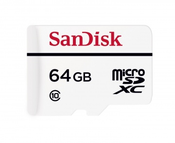 Карта памяти Micro Secure Digital XC/10  64Gb Sandisk