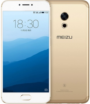 Смартфон Meizu Pro 6s 64Gb Золотистый/белый