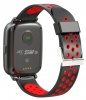 Смарт часы JET Sport SW-5 чёрный/красный