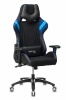 Кресло игровое Бюрократ VIKING 4 AERO BLUE черный/синий