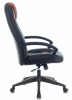 Кресло игровое Бюрократ VIKING-8 черный/оранжевый