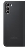 Чехол для смартфона Samsung Smart Clear View Cover S21+, Чёрный (EF-ZG996CBEGRU) 
