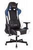 Кресло игровое Zombie VIKING TANK черный/синий/белый
