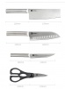 Набор кухонных ножей Xiaomi HuoHou Stainless Steel Kitchen Knife Set (HU0095)