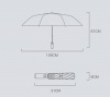Зонт Xiaomi Zuodu Smart Led Light Umbrella Зеленый