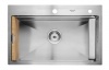 Кухонная многофункциональная мойка Xiaomi Youpin Mensarjor Kitchen Multi Function Manual Sink без смесителя, Серебристая (CN,2818V1)