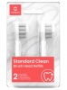 Сменные насадки для зубной щетки Xiaomi Oclean Standard Clean Brush Head, Белые (2шт.)