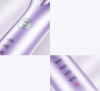 Расческа-выпрямитель Xiaomi ShowSee Hair Straightening Comb Фиолетовый