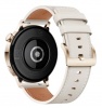 Смарт часы Huawei Watch GT 3 (42 mm) Золотистые/белая кожа (MIL-B19)