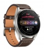 Смарт часы Huawei Watch 3 Pro титановые/коричневая кожа (GLL-AL01)