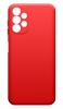 Чехол для смартфона Samsung Galaxy A13 4G, BoraSCO, красный (soft-touch, микрофибра)