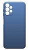 Чехол для смартфона Samsung Galaxy A13 4G, BoraSCO, синий (soft-touch, микрофибра)