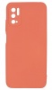 Чехол для смартфона Xiaomi Redmi Note 10S, PERO, коралловый (liquid silicone)