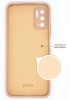 Чехол для смартфона Xiaomi Redmi Note 10S, PERO, светло-розовый (liquid silicone)