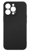 Чехол для смартфона Apple iPhone 14 Pro Max, BoraSCO, чёрный (soft-touch, микрофибра)