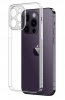 Чехол для смартфона Apple iPhone 14 Pro Max, BoraSCO, прозрачный (силикон)