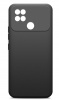 Чехол для смартфона Xiaomi POCO C40, BoraSCO, чёрный (силикон)