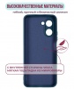 Чехол для смартфона realme C33, Zibelino, синий (soft matte, микрофибра)
