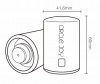 Пробка вакуумная для вина Xiaomi Circle Joy Electric Vacuum Stopper Wine (CJ-JS04)