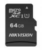 Карта памяти Micro Secure Digital XC/10  64Gb Hikvision C1