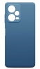 Чехол для смартфона Xiaomi Redmi Note 12 Pro+, BoraSCO, синий (soft-touch, микрофибра)