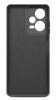 Чехол для смартфона Xiaomi Redmi Note 12 Pro+, BoraSCO, чёрный (soft-touch, микрофибра)