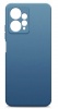 Чехол для смартфона Xiaomi Redmi Note 12 (4G), BoraSCO, синий (soft-touch, микрофибра)
