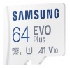 Карта памяти Micro Secure Digital XC/10  64Gb Samsung EVO Plus (2021)