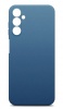 Чехол для смартфона Samsung Galaxy A24 4G, BoraSCO, синий (soft-touch, микрофибра)