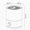 Увлажнитель воздуха Xiaomi Lydsto Humidifier F100 EU Белый