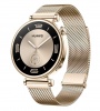 Смарт часы Huawei Watch GT 4 (41 мм) Золотистые/золотистый ремешок с миланским плетением
