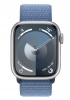 Смарт часы Apple Watch Series 9 41mm Aluminium Case GPS Silver/Winter Blue Sport Loop
