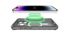 Чехол для смартфона Apple iPhone 15 Pro, ITSKINS, графит/прозрачный (SUPREME R CLEAR)