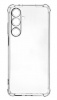 Чехол для смартфона Samsung Galaxy A55, PERO, прозрачный (силикон усиленный)