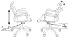 Кресло руководителя Бюрократ CH-993-Low/grey низкая спинка серый