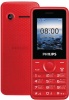 Телефон Philips E103 Красный