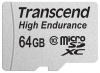 Карта памяти Micro Secure Digital XC/10  64Gb Transcend High Endurance