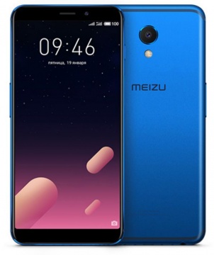 Смартфон Meizu M6s 32Gb Синий/черный