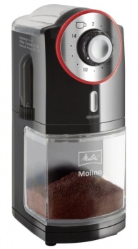 Кофемолка Melitta Molino черный/красный