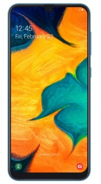 Смартфон Samsung Galaxy A30 4/64Gb Синий