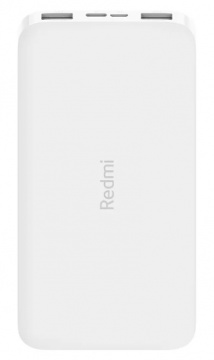 Портативная зарядка Xiaomi 10000mAh Redmi PowerBank Белая (PB100LZM)