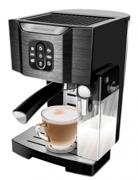 Кофеварка эспрессо Redmond RCM-1511 черный/серебристый