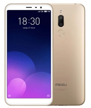 Смартфон Meizu M6T 2/16Gb Золотистый/белый