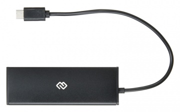 Концентратор USB Digma HUB-4U2.0-UC-B