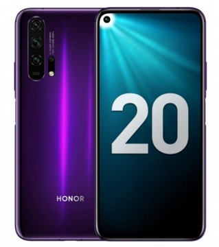 Смартфон Honor 20 Pro 8/256Gb Мерцающий чёрно-фиолетовый