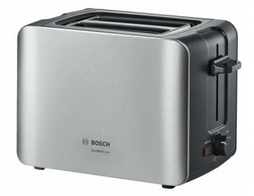 Тостер Bosch TAT6A913 серебристый/черный
