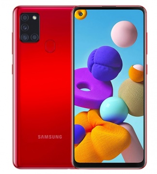 Смартфон Samsung Galaxy A21s 4/64Gb Красный