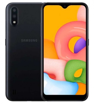 Смартфон Samsung Galaxy M01 3/32Gb Чёрный